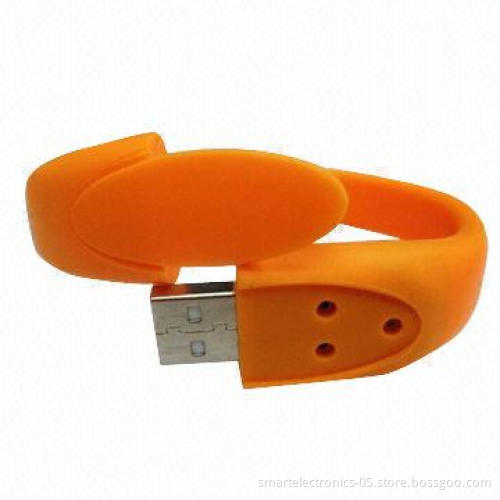 Bracelet/wristband USB flash drive